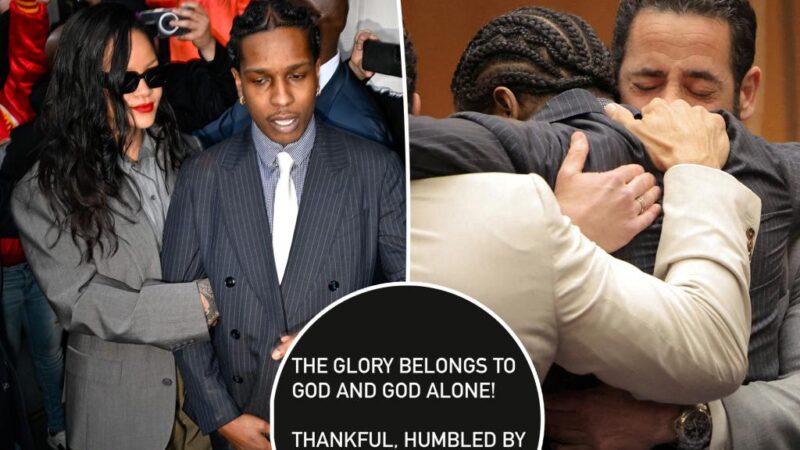 Rihanna breaks silence after boyfriend A$AP Rocky’s assault trial verdict