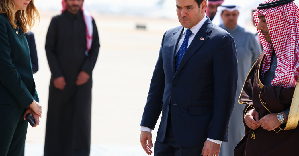 Rubio Lands in Saudi Arabia for Talks on Gaza and Ukraine