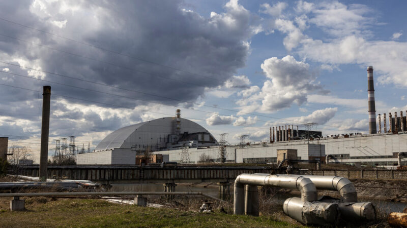 Russian Drone Hits Chernobyl Nuclear Radiation Shield, Ukraine Says