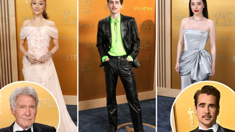 SAG Awards 2025 red carpet looks: PHOTOS