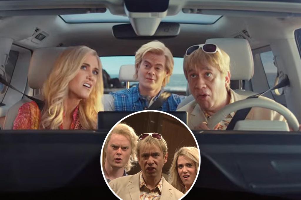 ‘SNL50’ reunites ‘The Californians’ with Kristen Wiig, Bill Hader, Fred Armisen for Volkswagen ad