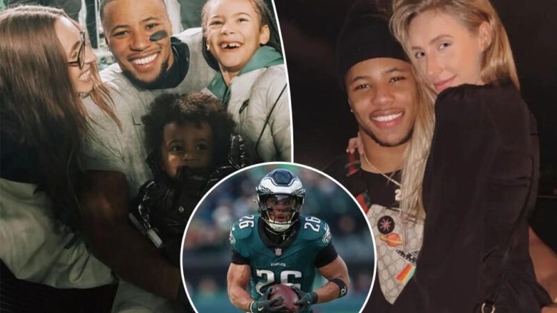 Saquon Barkley confirms Anna Congdon engagement before Super Bowl 2025