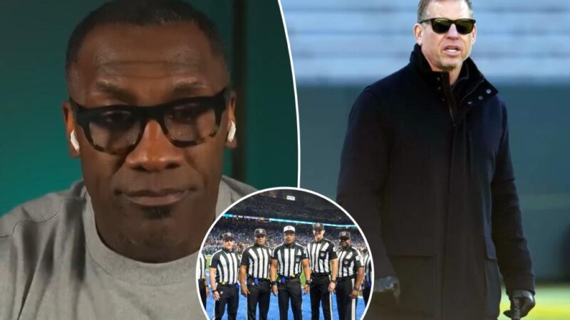 Shannon Sharpe rants about ‘delusional’ Troy Aikman as NFL referee criticism grows