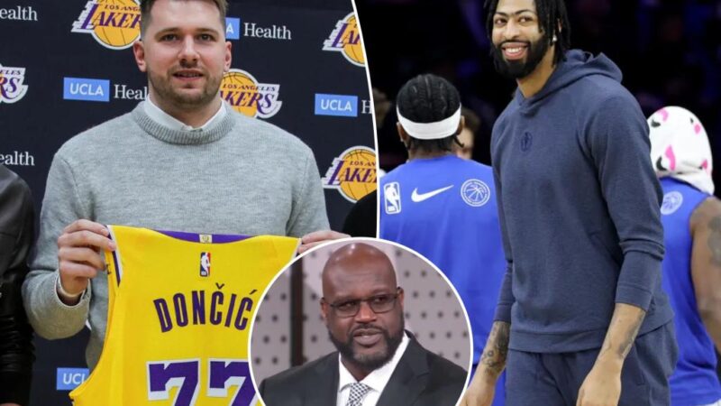 Shaq boldly claims Mavericks won Luka Doncic-Anthony Davis trade