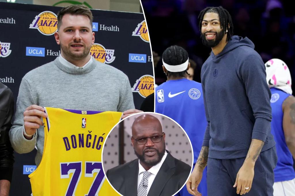 Shaq boldly claims Mavericks won Luka Doncic-Anthony Davis trade