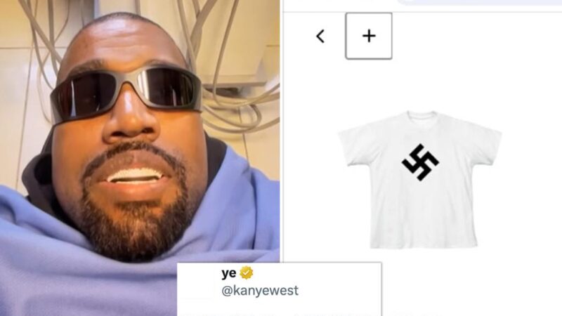 Shopify deletes Kanye West’s Yeezy store selling swastika T-shirt