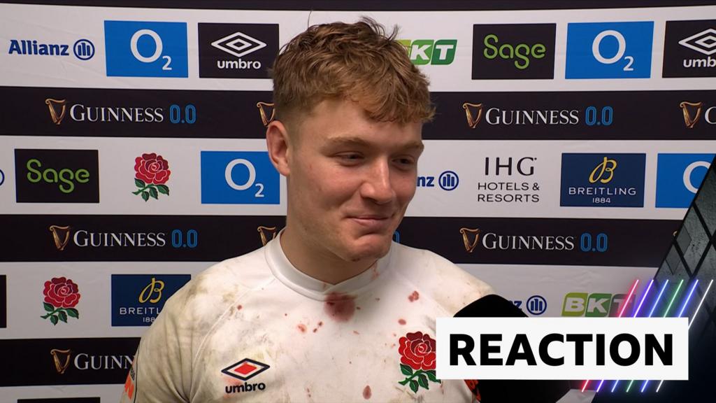 Six Nations: Fin Smith reacts after England’s win over France