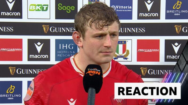 Six Nations: Jac Morgan reacts to Wales’ defeat to Italy