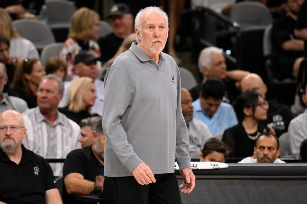 Spurs’ head coach Gregg Popovich not expected to return this season