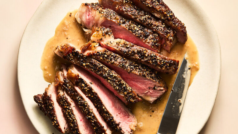 Steak au Poivre for Two? Don’t Mind if I Do.