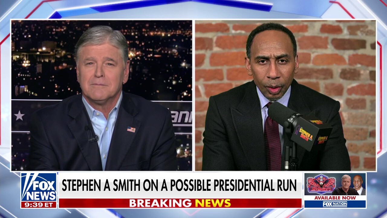 Stephen A. Smith argues he can win presidential election after Democrats’ ‘pathetic’ 2024 run