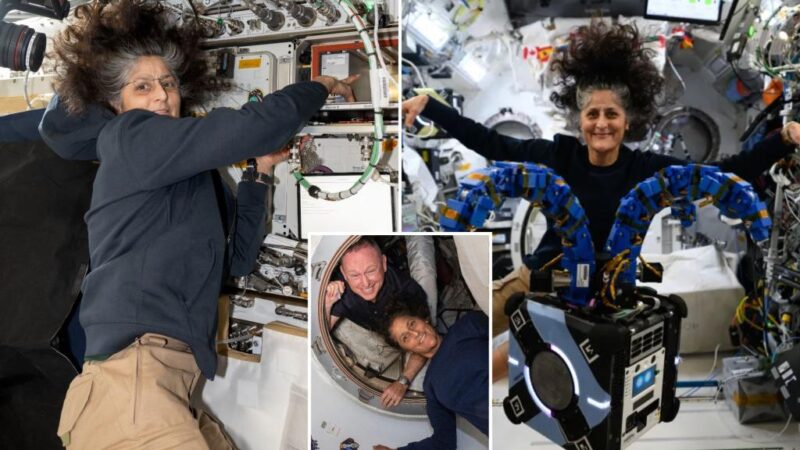 Stranded NASA astronaut says she struggles to remember how it feels to walk, lay down