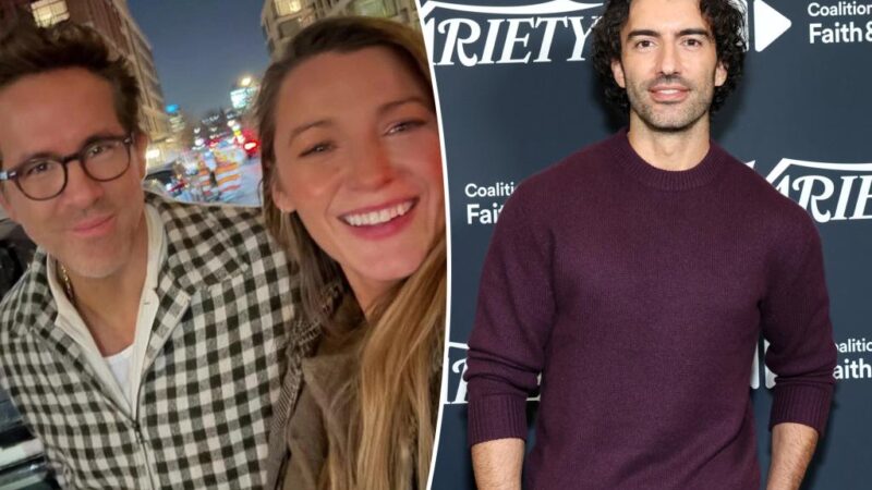 ‘Surprisingly calm’ Blake Lively smiles in sweet selfie with Ryan Reynolds amid Justin Baldoni legal battle