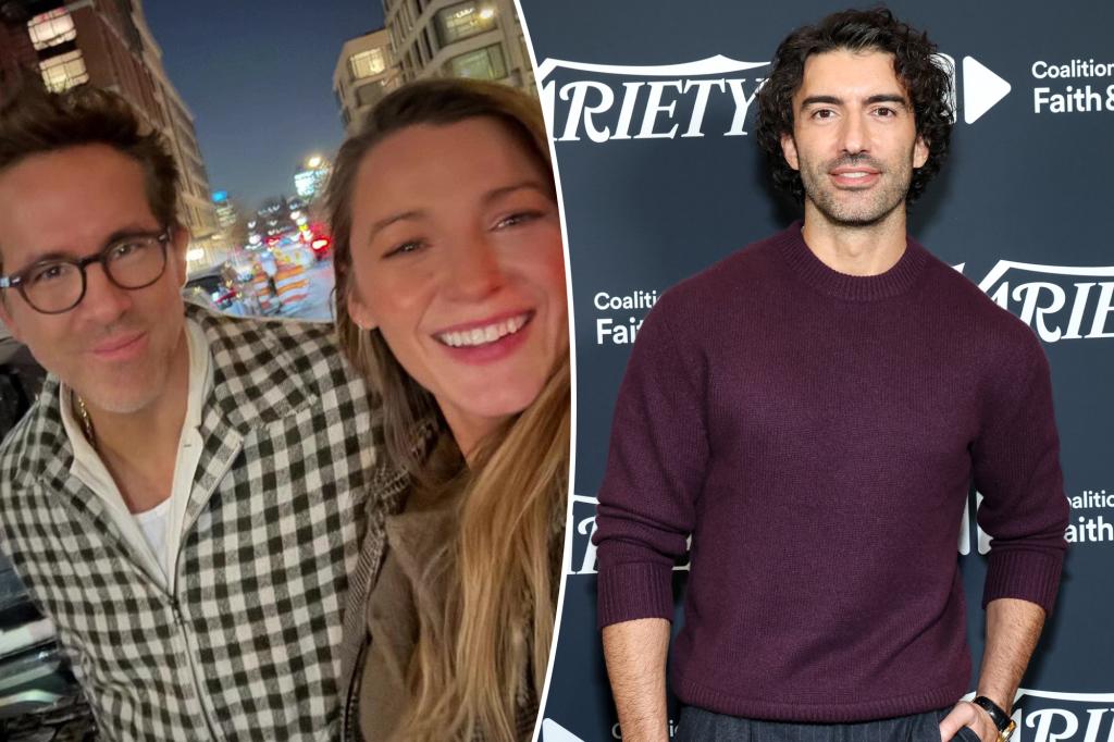 ‘Surprisingly calm’ Blake Lively smiles in sweet selfie with Ryan Reynolds amid Justin Baldoni legal battle