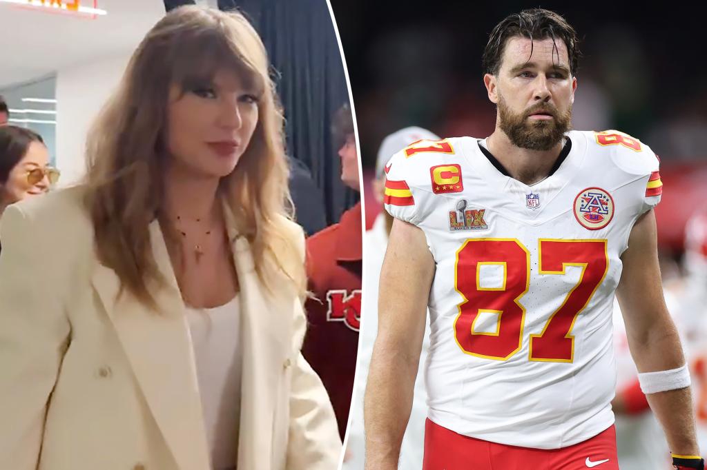 Taylor Swift jets out of New Orleans after Travis Kelce and the Chiefs’ devastating Super Bowl 2025 loss