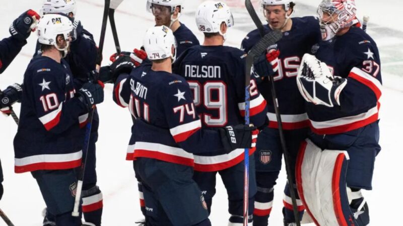 Team USA hits strong first note, but music will be blaring vs. Canada