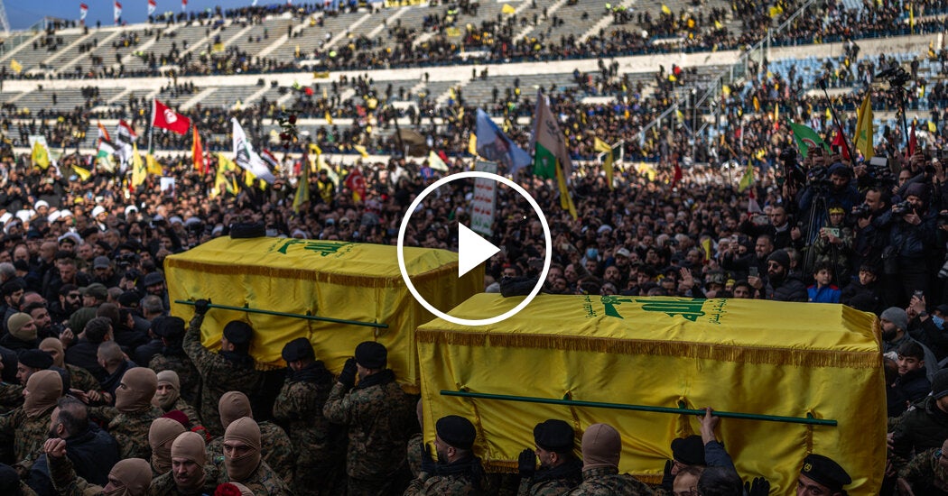 Tens of Thousands Mourn Hezbollah’s Former Leader