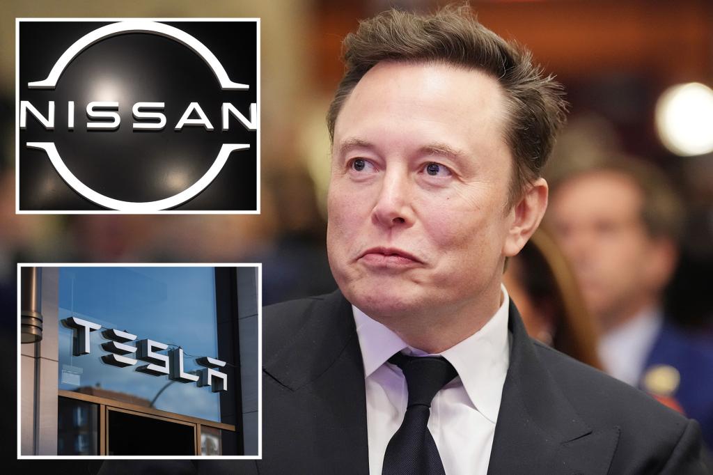 Tesla boss Elon Musk urged to rescue Nissan after merger talks with Honda collapse