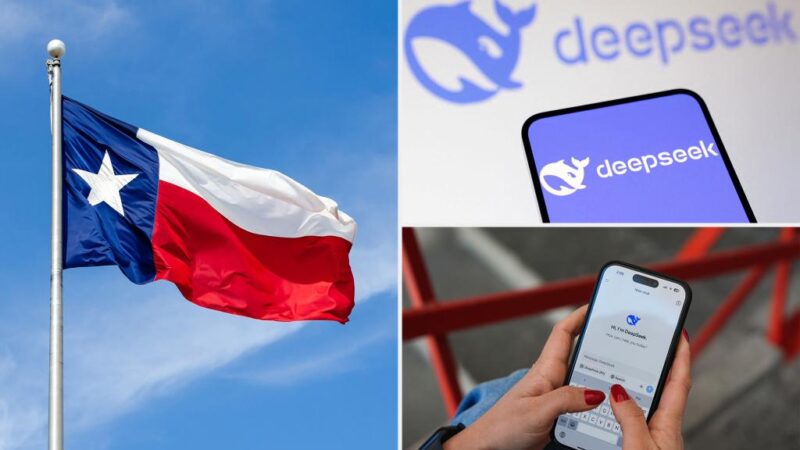 Texas becomes first state to ban DeepSeek, Rednote on government devices after fury over China-backed apps