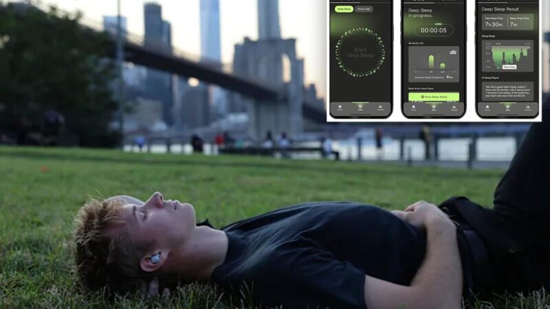 These earbuds are designed to help you fall asleep faster