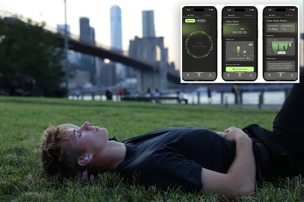 These earbuds are designed to help you fall asleep faster