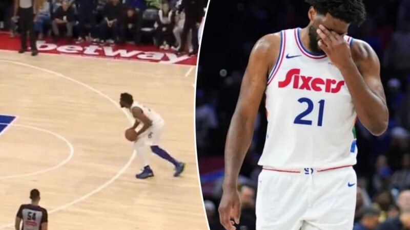 This was the saddest moment in Joel Embiid’s disastrous season