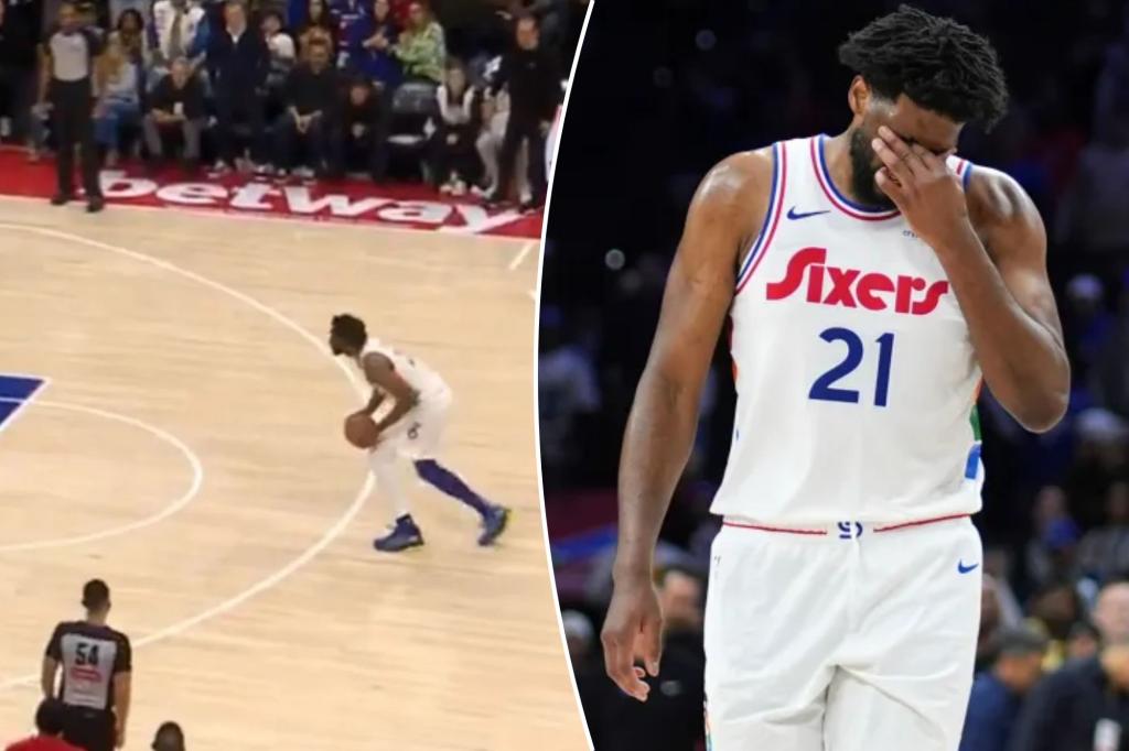 This was the saddest moment in Joel Embiid’s disastrous season