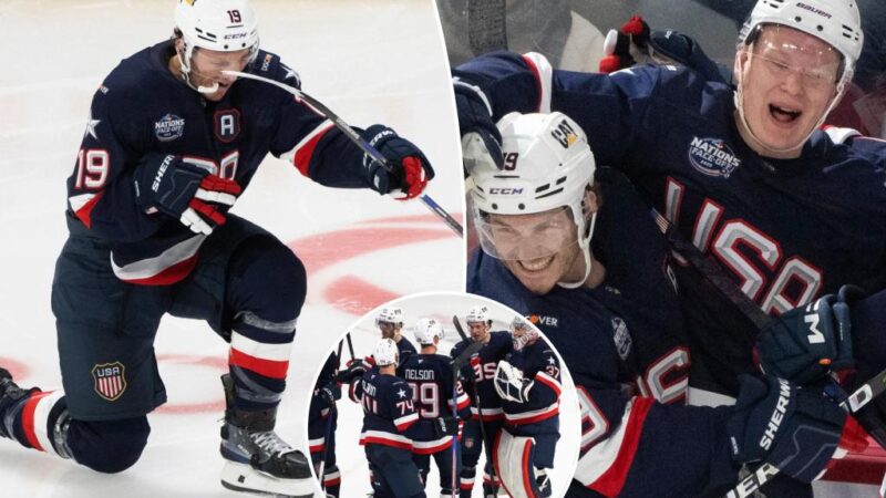 Tkachuk brothers propel Team USA to win over Finland in 4 Nations Face-Off