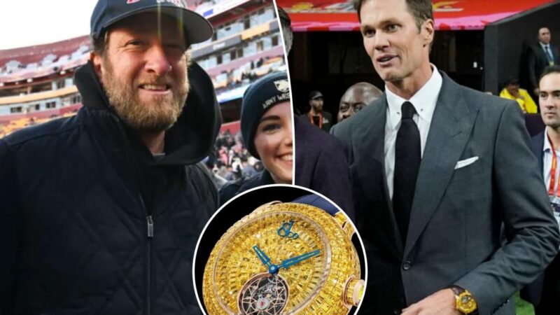 Tom Brady rocking $740K watch at Super Bowl 2025