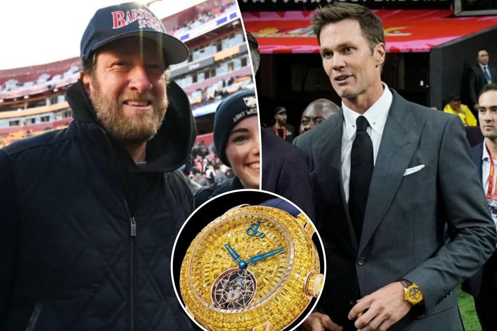 Tom Brady rocking $740K watch at Super Bowl 2025