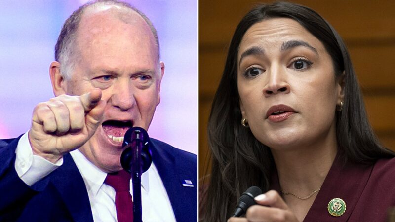 Tom Homan fires back at AOC for mocking his warning that ‘evading law enforcement’ has consequences