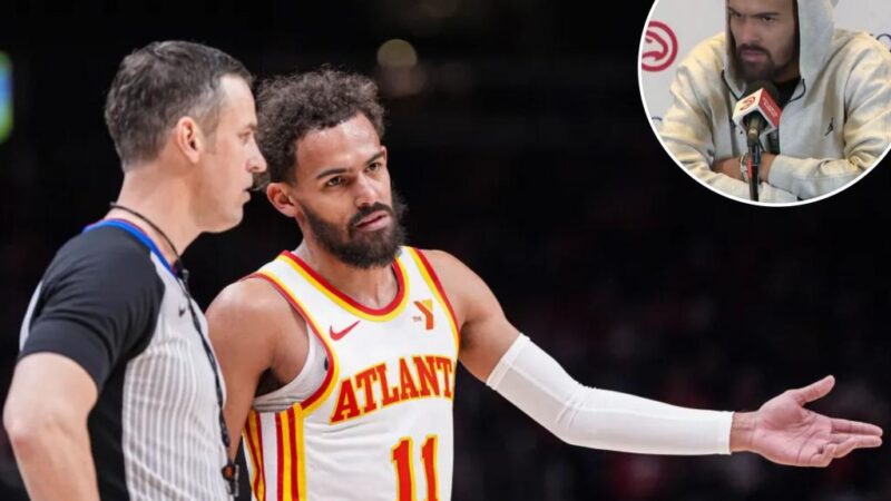 Trae Young’s referee frustration boils over after Hawks loss: ‘Take s–t personal’