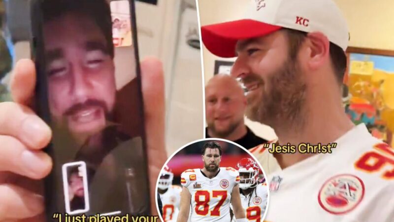 Travis Kelce gives glimpse of post-Super Bowl 2025 outing via FaceTime