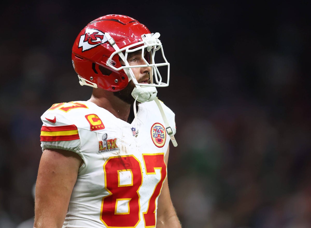 Travis Kelce passes Jerry Rice for most career Super Bowl receptions in loss to Eagles