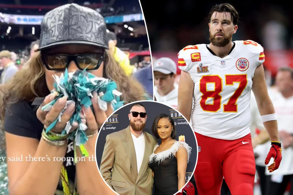 Travis Kelce’s ex, Kayla Nicole, joins Eagles’ Super Bowl 2025 celebrations