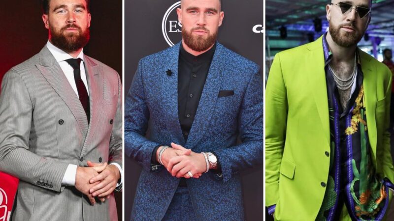 Travis Kelce’s suit designer Tom Marchitelli on dressing top NFL athletes