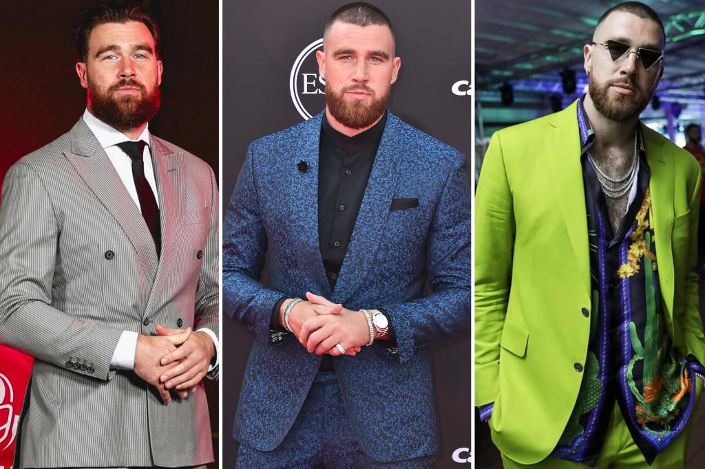 Travis Kelce’s suit designer Tom Marchitelli on dressing top NFL athletes