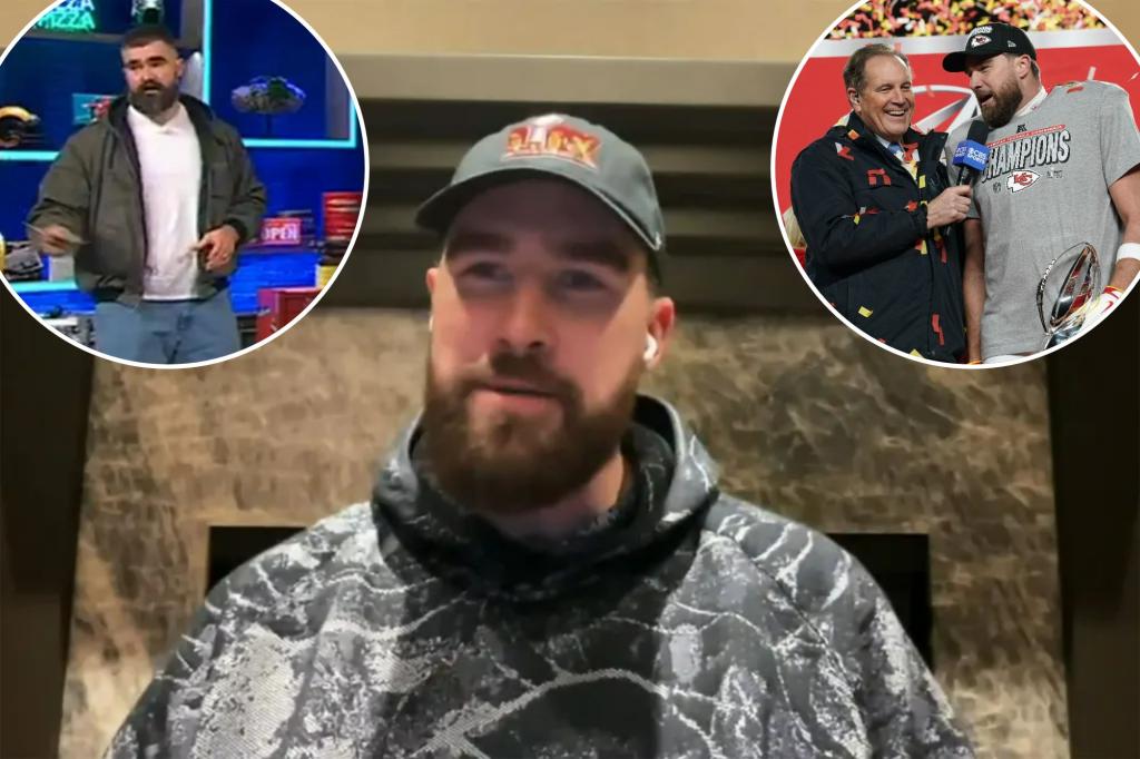 Travis Kelce’s surprise message to Eagles fans before Super Bowl 2025