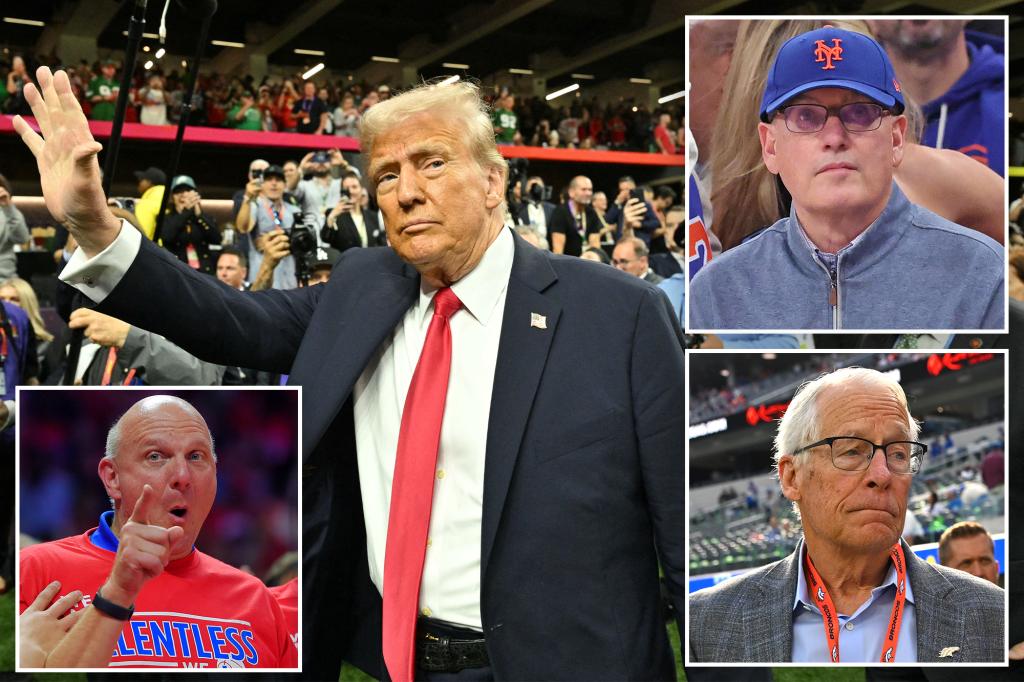 Trump plans to raise taxes on sports team owners — who have a whopping collective net worth of nearly $1T