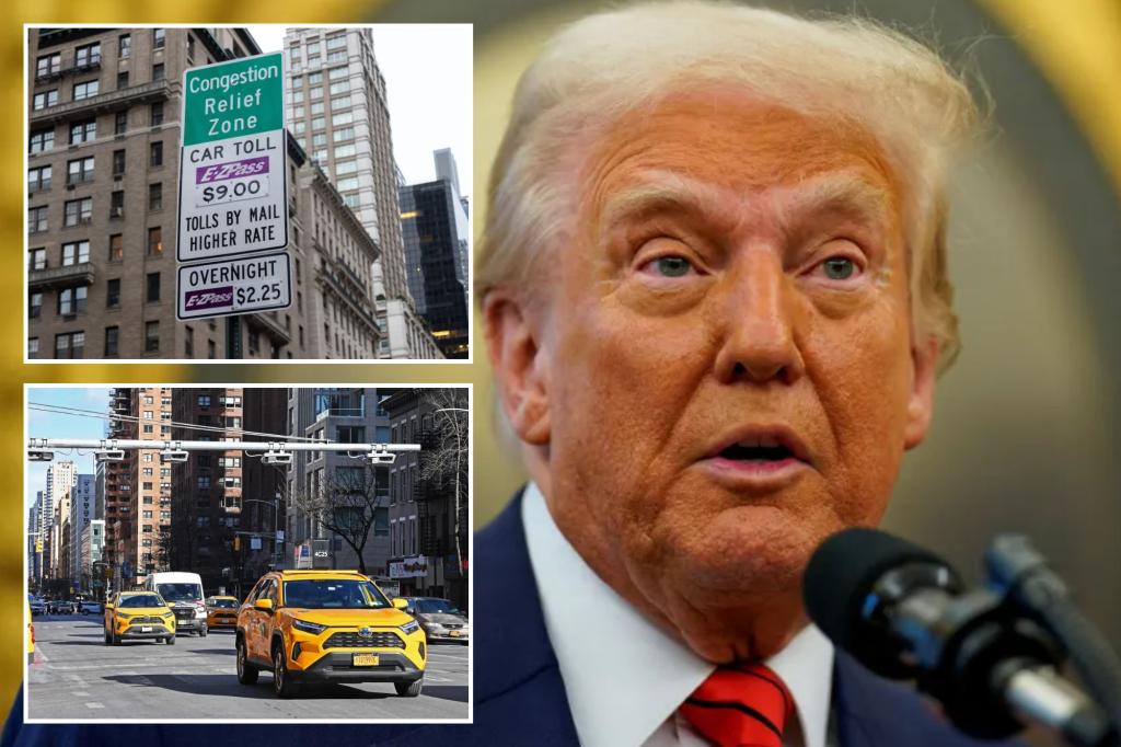 Trump reveals plan to ‘kill’ NYC congestion pricing — here’s how