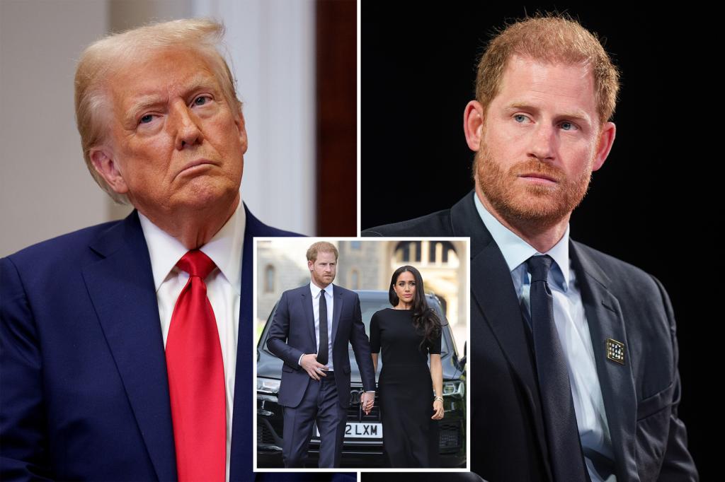 Trump rules out deporting Prince Harry