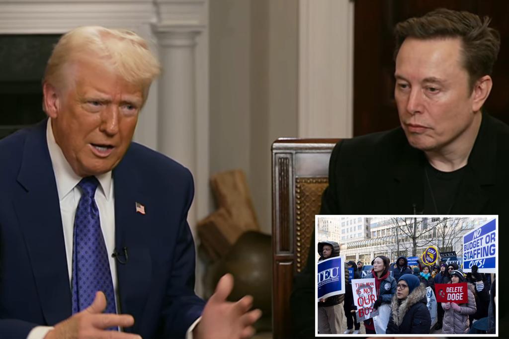 Trump says Musk’s DOGE cost-cutting efforts will be ‘biggest thing’ SpaceX boss ‘has ever done’