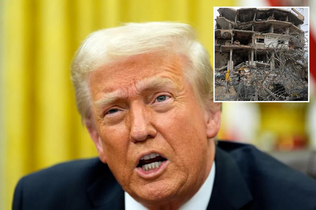 Trump warns Hamas ‘all hell is going to break loose’ if hostages aren’t freed by noon Saturday