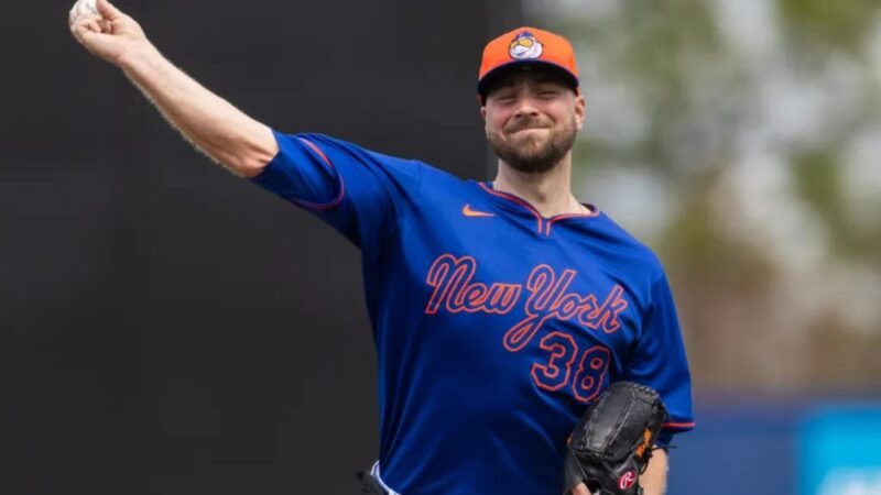 Tylor Megill in fight for Mets opening day roster spot — again