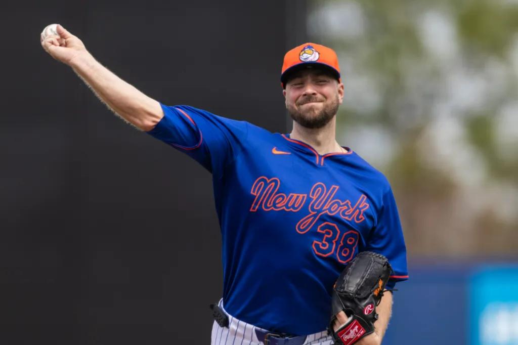 Tylor Megill in fight for Mets opening day roster spot — again