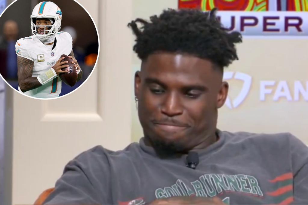 Tyreek Hill offers apology to Tua Tagovailoa following Dolphins trade drama