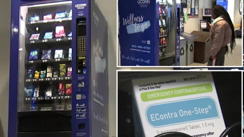 UConn installs emergency ‘Plan B’ contraception vending machines on campus