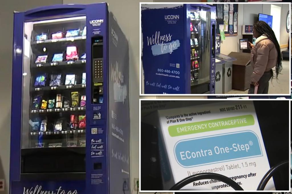 UConn installs emergency ‘Plan B’ contraception vending machines on campus