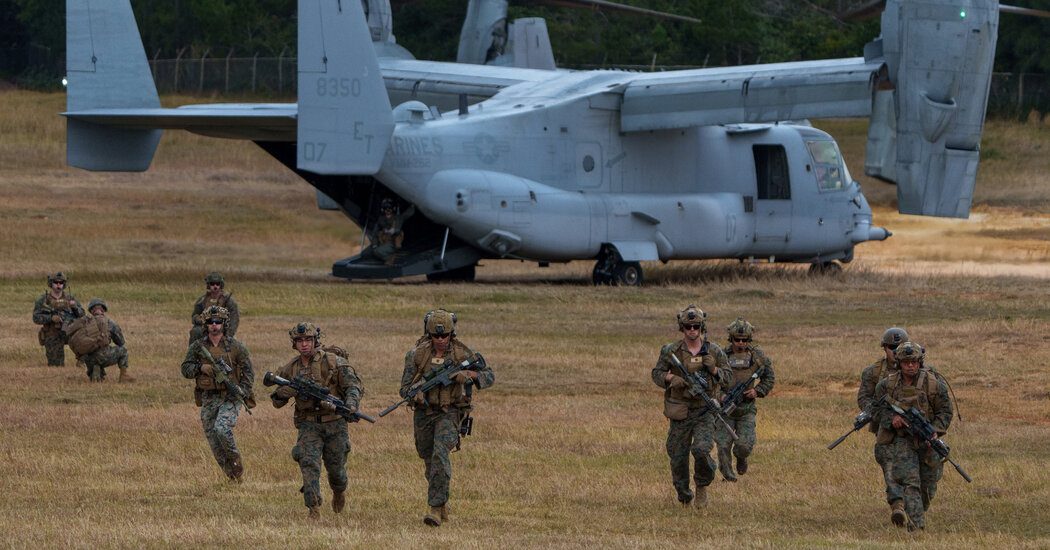 U.S. Marines Start to Leave Japan, Decades Behind Schedule