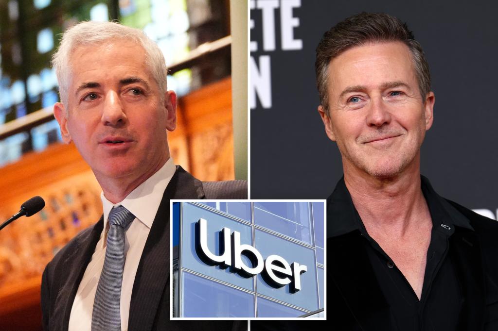 Uber surges after Bill Ackman reveals $2B stake in app